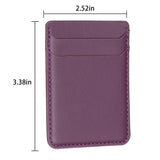 R20 Texture Card Bag Back Sticker For Mobile Phones - Pink