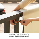 Thickened Non Woven Sunbed Quilt Mat - Light Gray