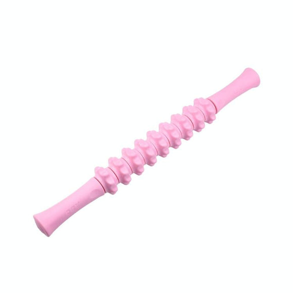 Deep Muscle Relaxer Roller For Fitness & Yoga - Pink