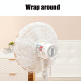 16 Cartoon Children Electric Fan with All-inclusive Mesh Protection Net and Anti-pinch Hand Cover - Safe and Fun - Blue Whale