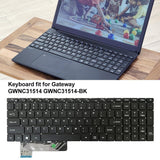 Us Version Laptop Keyboard For Gateway N15Cs9 / X317H - Black