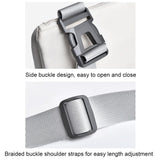 Large Sports Shoulder Bag With Multiple Pockets 2502 - Pink