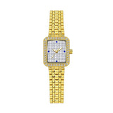 Stylish Diamond Women Alloy Watch Available - Gold