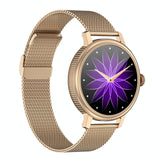 Smart Steel Watch With Colour Screen - Cf90 - Gold