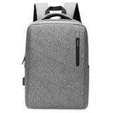 Anti Theft Usb Backpack For Business & School - Blue