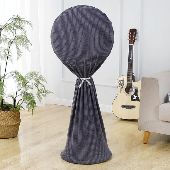 Household Fabric Fan Cover - Round Elastic 110x45cm - Gray