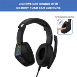 2.1M Gaming Headset With Mic Kotion Each G6000 - Black White