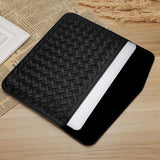 11 Inch Hand-Woven Notebook Liner Bag For Computers - Silver