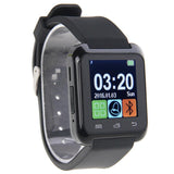 1.5 Inch Lcd Screen For Android Mobile Phone Support Phone Call / Music / Pedometer / Sleep Monitor / Anti-Lost - Black