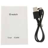 1.5 Inch Lcd Screen For Android Mobile Phone Support Phone Call / Music / Pedometer / Sleep Monitor / Anti-Lost - Black