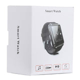 1.5 Inch Lcd Screen For Android Mobile Phone Support Phone Call / Music / Pedometer / Sleep Monitor / Anti-Lost - Black