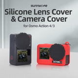 2-pack Camera Lens Cap for Dji Action 3 / 4 - Scratch Resistant