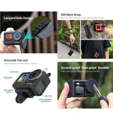 2-pack Camera Lens Cap for Dji Action 3 / 4 - Scratch Resistant