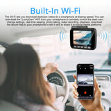 2.4 Lcd Car Dvr Camera with 2880 x 2160p Hd Resolution and 150 Degree Wide Angle View