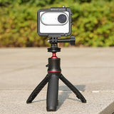 Aluminum Alloy Protective Frame for Insta360 Go 3 Camera with Battery Case