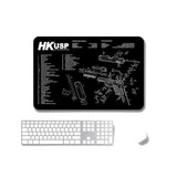 2 Pack Non Slip Gaming Mouse Pad 3Mm Thick - Sps-Beretta92-Ii