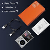 2.4 Inch Hifi Bluetooth Music Player Dsd256 Mastering Sound Quality 16Gb+16Gb Memory - Black - 16Gb+8Gb