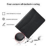 13-14 Inch Ultra-thin Magnetic Holster for Horizontal Embossed Notebook with Liner Bag - Gray