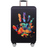 Medium Elastic Luggage Cover - Thick Wear-resistant Anti-dust Protection - European Sights