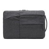 13.3 Inch Business Laptop Liner Bag - Polyester Zipper Closure - Rose Red