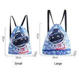Kids' Swim Bag Cute Cartoon Beach Backpack Waterproof Dry / Wet Large 2 Layer - Purple - Small 1 Layer