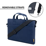 Light Gray A530 Series Portable Laptop Bag - 14-15.4 Inch with Small Bag & Removable Strap