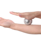 2-In-1 Magnetic Massage Ball For Muscle Relaxation 4.7Cm - Silver