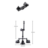 Articulating Magic Arm with Suction Cup Phone Clamp