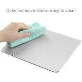 Double Sided Non Slip Aluminum Mouse Pad Small - Black