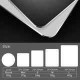 Double Sided Non Slip Aluminum Mouse Pad Small - Black