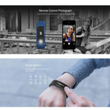 Waterproof Heart Rate Fitness Tracker With Sleep Monitoring