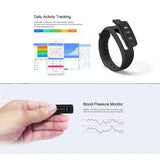 Waterproof Heart Rate Fitness Tracker With Sleep Monitoring