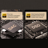 2.4 Inch Hifi Bluetooth Music Player Dsd256 Mastering Sound Quality 16Gb+16Gb Memory - Black - 16Gb+16Gb