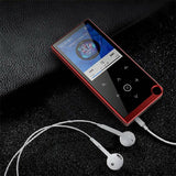 2.4 Inch Touch Mp4 / Mp3 Player 16Gb Memory E Book / Alarm / Timer No Bluetooth - Blue