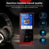 2.4 Inch Touch Mp4 / Mp3 Player 16Gb Memory E Book / Alarm / Timer No Bluetooth - Blue