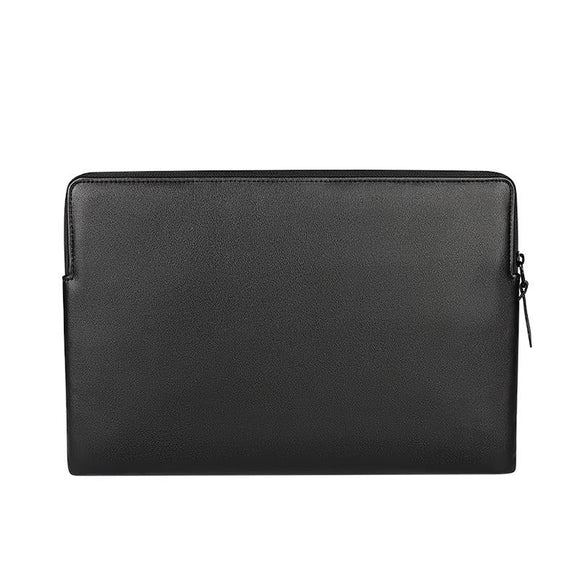 15.6 Inch Thin and Light Laptop Liner Bag with Pu Material - Black