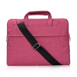 13.3 Inch Laptop Bag - Portable one Shoulder Zipper Design for Macbook Samsung Sony Dell Alienware Chuwi Asus Hp - Black