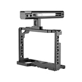 Panasonic Lumix Dc-S1H / Dc-S1 / Dc-S1R Camera Cage Stabilizer With Handle - Black
