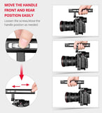 Panasonic Lumix Dc-S1H / Dc-S1 / Dc-S1R Camera Cage Stabilizer With Handle - Black