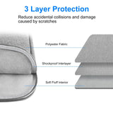 11 Tablet Sleeve Briefcase for 9.7-11.0 Tablets - Zipper Closure - Black