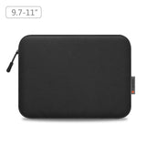 11 Tablet Sleeve Briefcase for 9.7-11.0 Tablets - Zipper Closure - Black