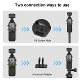 Dual Cold Shoe Adapter Bracket for Dji Pocket 3 Cage