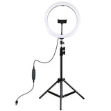 11.8 Led Ring Light with Tripod and Phone Clamp - 3 Modes Dual Colour Temperature Dimmable - Perfect for Vlogging and Live Streaming