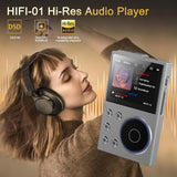 2.4 Inch Hifi Bluetooth Music Player Dsd256 Mastering Sound Quality 16Gb+16Gb Memory - Black - 16Gb+32Gb