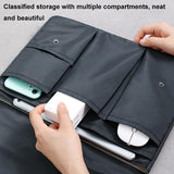 13 Inch Multi-layer Laptop Sleeve - Waterproof & Shock-absorbing Storage Bag - White - 16 Inch