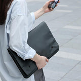 13 Inch Multi-layer Laptop Sleeve - Waterproof & Shock-absorbing Storage Bag - White - 16 Inch