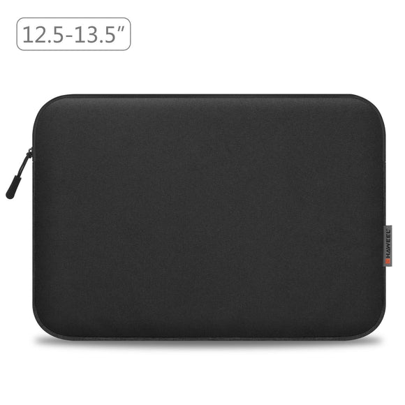 13 Laptop Sleeve Briefcase for 12.5-13.5 Laptops - Zipper Closure - Black