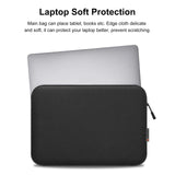 13 Laptop Sleeve Briefcase for 12.5-13.5 Laptops - Zipper Closure - Black