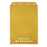 2 Pcs Premium Heavy Duty Molded Splash Mud Flaps Auto Front And Rear Fender Guard Small Size Random Pattern Delivery - Black