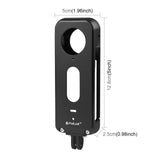 Metal Protective Cage for Insta360 X3 with Silicone Lens Cover